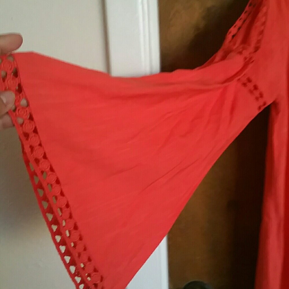 CORAL DRESS - Picture 5 of 5